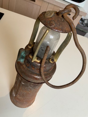 Ancienne lampe mineur - mineur, arras