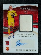 2020 Panini Immaculate DEAN HENDERSON 1/8 Rookie RC Patch Auto Red SP #MA-DH