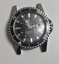 RARE MORTIMA PLONGEUR montre suisse super datomatique vintage 17 JEWELS  