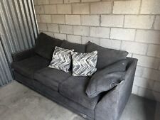 PU Leather Modern Sectional Sofa L-Shaped Large Couch with 2 Pillows Living Room