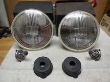 Cibie Z-BEAM 7" H4 headlamp pair #70-34-02, genuine Z's circa 70's, 100/55w USED