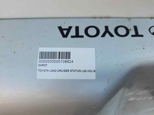 Capot toyota land cruiser - capot ,