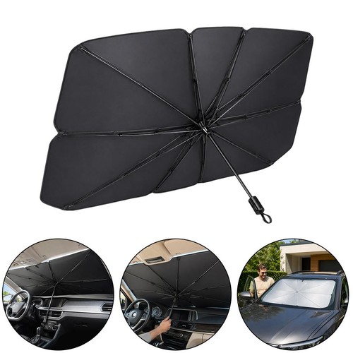 Parasol voiture pliable titane - pliable,
