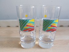 2 verres tube RICARD soleil