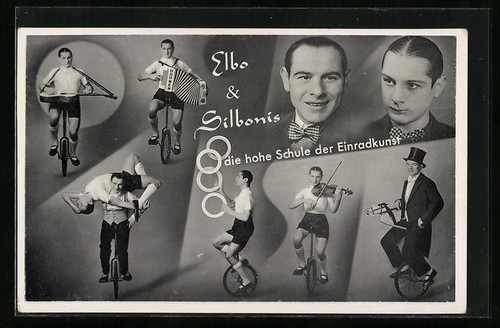 Artiste monocycle elbo - artiste, et