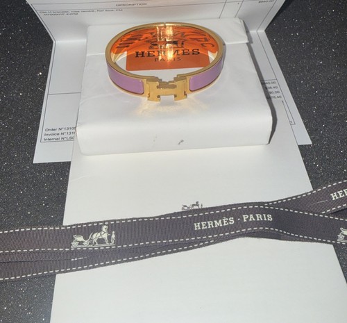 Hermès clic clac bracelet - hermès,