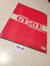 Suzuki GT50 GT50E GT 50 manuel atelier revue technique service manual 50GT