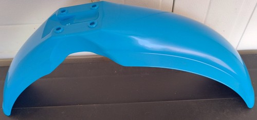 Garde boue avant bleu - avant,