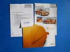 N°12085 / catalogue et prospectus OPEL ASTRA Coupé BERTONE texte français 2000