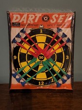 Vintage Placo Toys Safety Dart Set #422 (New/Sealed)