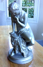 Statuette (34 cm)en céramique de Barthélémy FRISON XIX