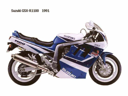 Suzuki 1100 gsxr - 1100,