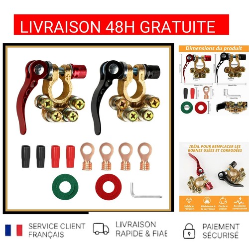 Bornes batterie 12v 24v - bornes, 12v/24v