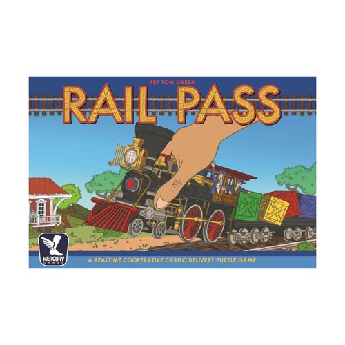 Mercury boardgame rail pass - mercury,