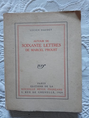 Autour lettres de - lettres, marcel