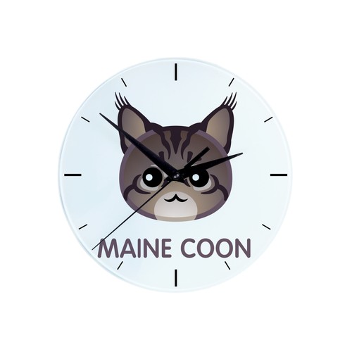 Maine coon horloge en - maine,