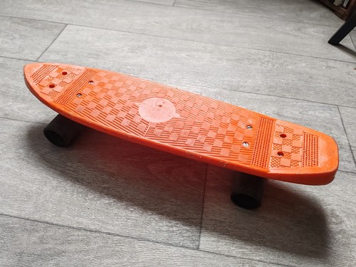 Skateboard vintage orange - skateboard,