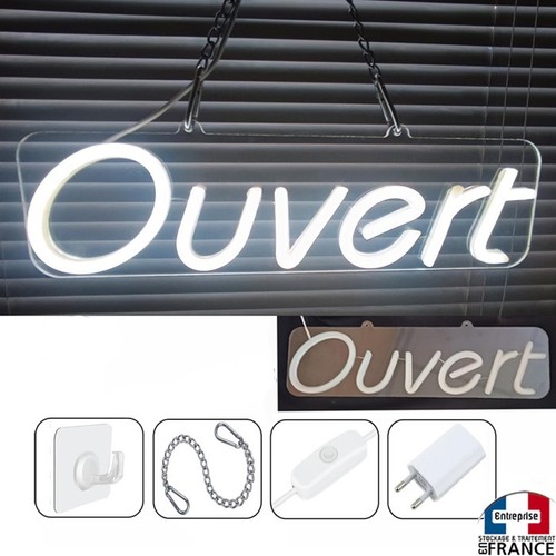 Panneau enseigne lumineuse