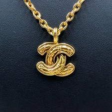 Collier CHANEL plaqué or