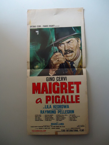 Gino cervi maigret - /maigret, pigalle/