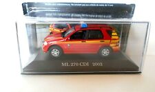 Die Cast ML 270 CDI - 2002 MERCEDES COLLECTION 1/43 SCALE #77