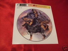 1 autocollant - motif chien