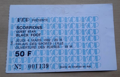 Ticket billet used stub place - ticket,