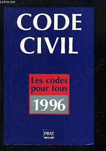 Code civil 1996 anonyme - code, civil,