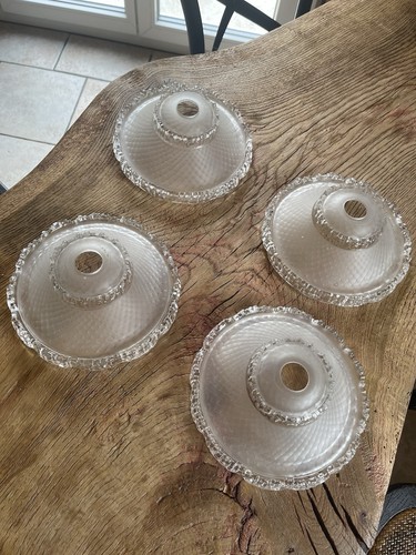 Verrerie lustre art déco