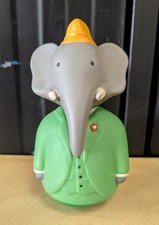 Babar :  Culbuto Vintage 1968 Made In France 19cm