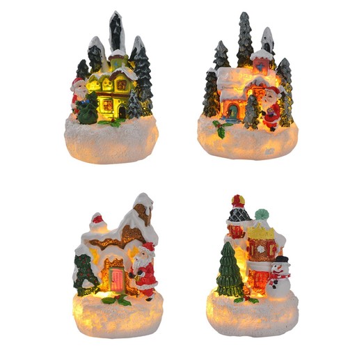 Maison lumineuse noël - maison,