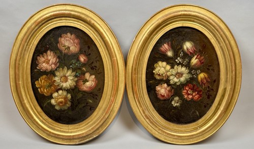 Tableaux anciens paire de - tableaux,