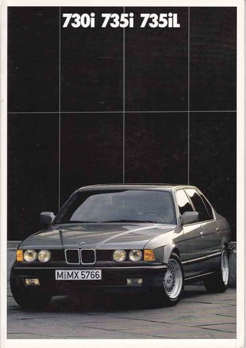 Catalogue brochure bmw 730i - bmw,