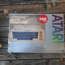 Atari 800 Home Computer New In Box Untested
