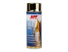 APP Gold Spray | Bombe Peinture Dorée| Finition effet doré lisse | 400 ml