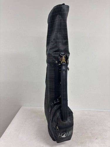 Honma checkered retro cart bag - retro,