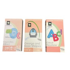 Cricut Provo Craft 3 Font Cartridge Bundle Scrapbooking, Crafts, Art and Crafts 