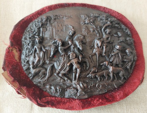 Scène chasse cuivre - scène,