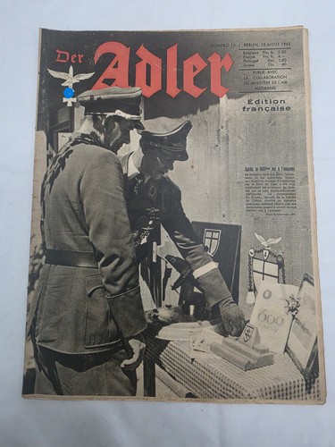 Revue der adler édition - revue,