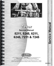 Zetor 5211 6211 7211 5245 6245 7245 Tractor Service Repair Manual