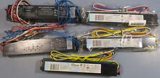 (Lot of 5 Electronic Ballasts (2) Sylvania QHE 3x32T8/UNV ISH-SC & (3) Advance