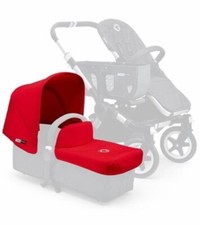 Bugaboo Donkey Red Tailored Fabric Set – Hood & Apron – Open Box