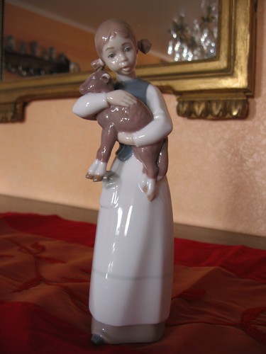 Porcelaine lladro jeune fille - lladro,