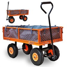 Chariot de jardin FUXTEC GW350 remorque charette transport outils max 150 kg
