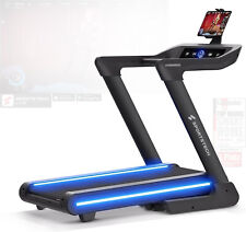 Tapis de Course Professionnel 20 km/h, moteur 7 cv, Inclinaison 17%