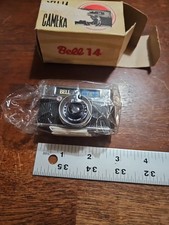 Vintage Bell 14 Mini Spy Film Camera Japan  Rare Subminiature With Box & Manual 