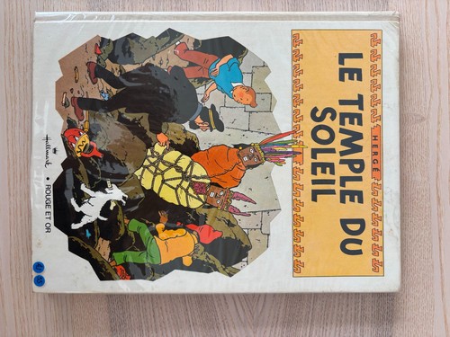 Tintin temple soleil - tintin,