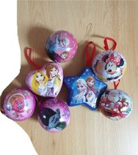 LOT 7 BOULES DE NOEL DISNEY