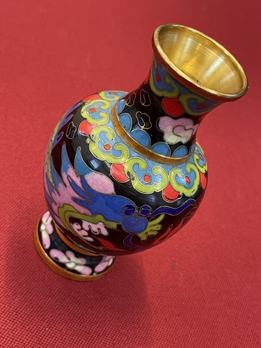 Vase chinois ancien emaillé - ancien,