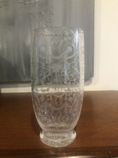 JOLI VASE EN CRISTAL " BACCARAT " modèle MICHEL ANGE ( H 20 cm)